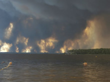 Incendio en Burdeos