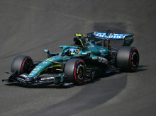 Aston Martin's Spanish driver Fernando Alonso competes during the qualifying session at the Hungaroring racetrack in Mogyorod near Budapest, Hungary, on July 25, 2026 ahead of the Formula One Hungarian Grand Prix. (Photo by Andrej ISAKOVIC / AFP)
