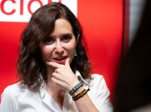La presidenta de la Comunidad, Isabel Diaz Ayuso