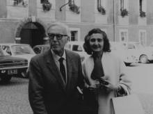 Dietrich von Hildebrand junto con su esposa Alice Jourdain, en los años 60