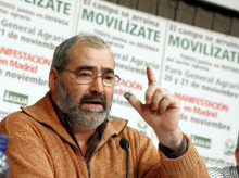 El exsecretario general de UAGA Javier Sánchez