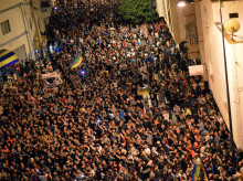 Manifestación celebrada el 30 de mayo 2017 en Alhucemas por el Hirak