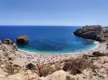 Playa de La Rijana, en la Costa Tropical de Granada