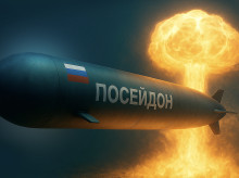 Ilustración del torpedo Poseidon con el que Rusia está armando su flota de submarinos