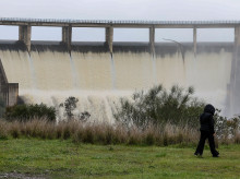 Embalse de El Gergal en Guillena (Sevilla)