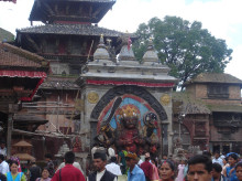 Nepal, monumento al Coco.