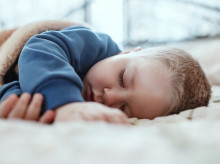 Un bebé profundamente dormido... ¿después de haber escuchado esta melodía?