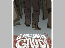 Captura de pantalla de la portada del cómic "El fantasma de Gaudí"