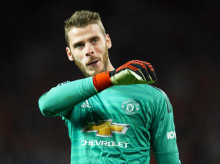 David de Gea, en una imagen de archivo con el Manchester United