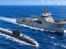 El Buque de Acción Marítima de Intervención Subacuática (BAM-IS), A-21 ‘Poseidón’, asociado a los submarinos de la clase S-80
