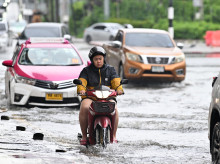 Imagen de archivo de inundaciones en Tailandia