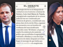 Las declaraciones de los testigos confirman las revelaciones de El Debate sobre el papel en la trama de las cloacas del exjuez Sáenz de Tejada (izq.) contra la juez Biedma