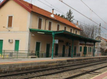 Estación de tren de Navalperal de Pinares, en la provincia de Ávila