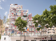 La fachada, obra de José Luis Mesas