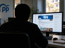 Imagen generada con IA del Community Manager del PP