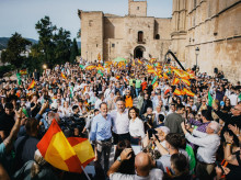 Abascal este sábado 24 de octubre en un mitin en Palma