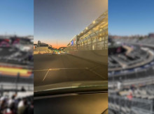Algunos taxistas aprovechan la noche para competir en Madring