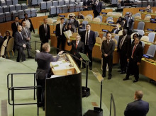 El momento de tensión en la ONU