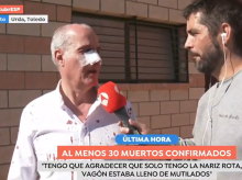 Uno de los heridos en la tragedia de Toledo ha dado su testimonio en directo en Espejo Público