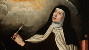 Una copia de José de Ribera de la santa abulense, Teresa de Jesús