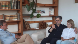 El filósofo y divulgador Fabrice Hadjadj en el contexto del Encuentro Madrid