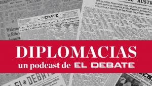 Carátula podcast diplomacias