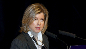Silvia Iranzo durante su etapa como secretaria de Estado de Comercio