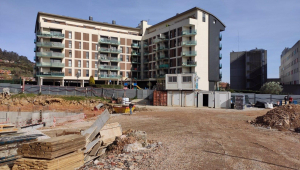 Obra nueva de pisos en Oviedo