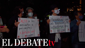 Los periodistas mexicanos gritan 