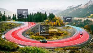 El asistente de velocidad inteligente marca los límites de velocidad