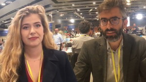 Aleksandra Marchewicz y Miguel Pérez Pichel desde Ifema
