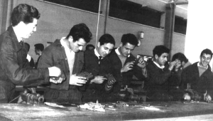 Alumnos del Colegio Gran Capitán de la Universidad Laboral (1959)
