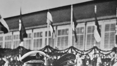 Miklós Horthy y Adolf Hitler en 1938