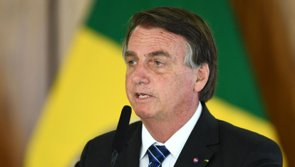 El presidente brasileño, Jair Bolsonaro