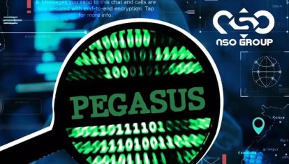 Representación del software espía Pegasus y su fabricante NSO