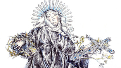 Santa Rita de Casia por Giovanni Guida