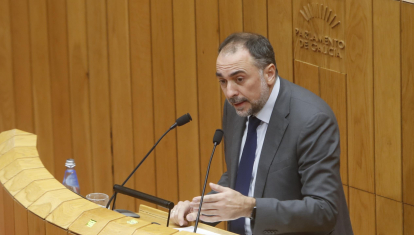 El conselleiro de Sanidade, Julio García Comesaña