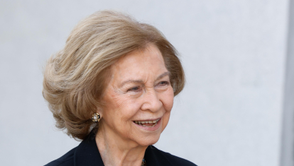 Queen Sofia during the meeting of the Board of Trustees of the 