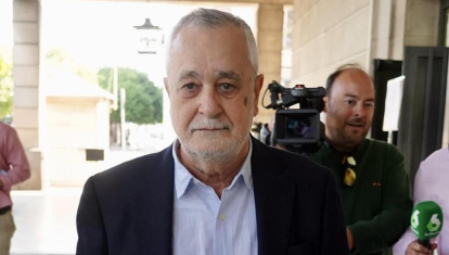 El expresidente de la Junta de Andalucía José Antonio Griñán, a su llegado a los juzgados el pasado 18 de mayo
