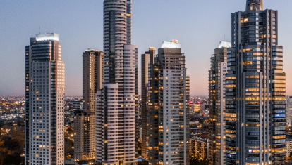 Los cinco edificios más altos de Buenos Aires.