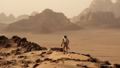 Fotograma de la película Marte, protagonizada por Matt Damon