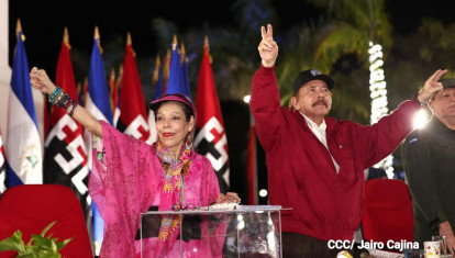 Daniel Ortega y Rosario Murillo