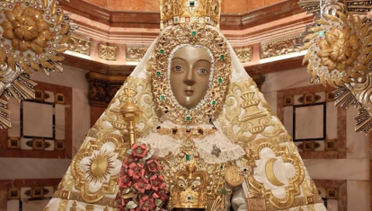 Virgen de la Sierra en una imagen de archivo