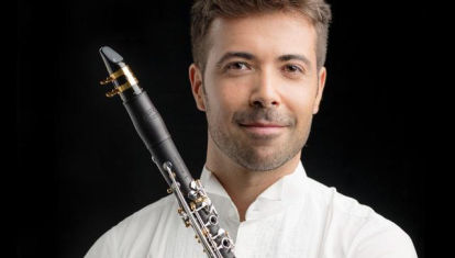 El clarinetista Pablo Barragán