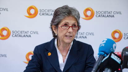 La presidenta de Sociedad Civil Catalana, Elda Mata