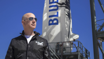 Jeff Bezos, fundador de Blue Origin