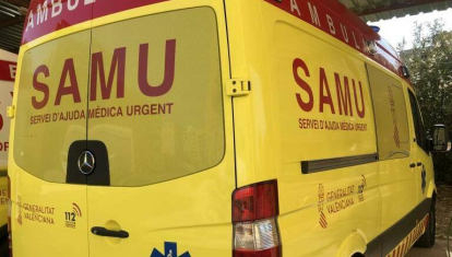 Una unidad del SAMU en la Comunidad Valenciana