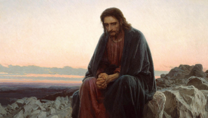 Jesús en el desierto, de Ivan Kramskoi (1872)