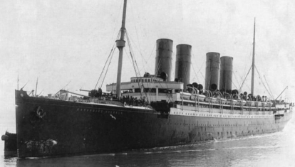 El barco SS Kronprinz Wilhelm