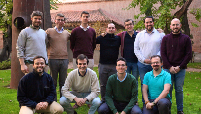 Algunos de los seminaristas de Madrid de los últimos cursos